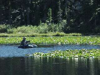 fishing red rock lake in Colorado