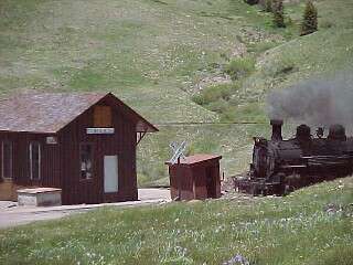 Osier train station, Colorado