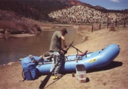 raft ready for Colorado River
