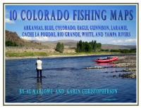  carte de pêche du rio grande colorado 
