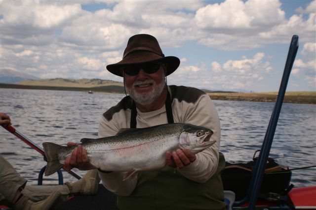 Antero Reservoir fishing Colorado