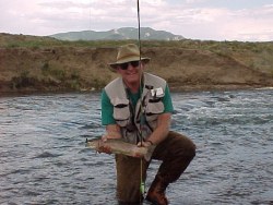 pesca de trutas no Colorado