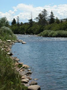 Eagle River pesca no Colorado