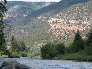 Eagle River pesca no Colorado